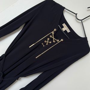 Michael Kors Shirt Dress XS (NAVY)